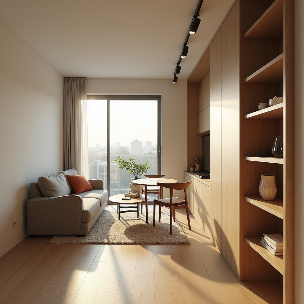 Small apartment transformation in Asunción